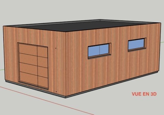 Autoconstruction d'une maison ossature bois unifamiliale à Heure-le-Romain