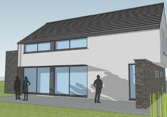 Autoconstruction de la maison témoin Gablok