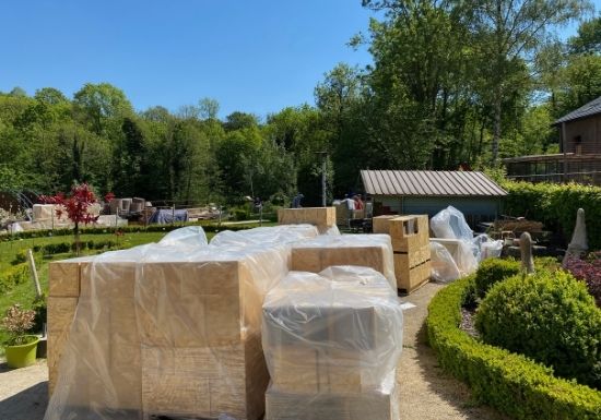 Atelier ossature bois à Roisin