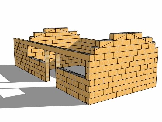 Maison modulaire en bois